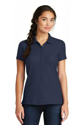 New Era  &#174;  Ladies Venue Home Plate Polo. LNEA300