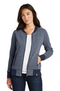New Era ® Ladies French Terry Baseball Full-Zip. LNEA503 New Era ® Ladies French Terry Baseball Full-Zip. LNEA503