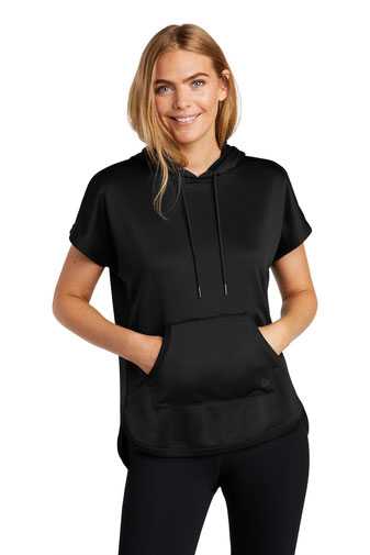 New Era  &#174;  Ladies Performance Terry Short Sleeve Hoodie LNEA533