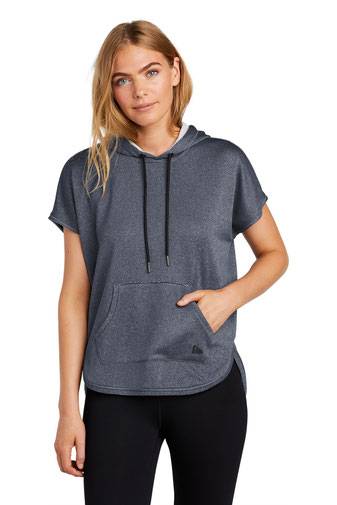 New Era  ®  Ladies Performance Terry Short Sleeve Hoodie LNEA533