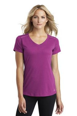 OGIO  ®  ENDURANCE Ladies Peak V-Neck Tee. LOE337 OGIO  ®  ENDURANCE Ladies Peak V-Neck Tee. LOE337