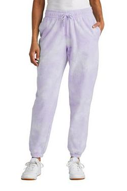 Port & Company ® Ladies Beach Wash ® Cloud Tie-Dye Sweatpant LPC140P Port & Company ® Ladies Beach Wash ® Cloud Tie-Dye Sweatpant LPC140P