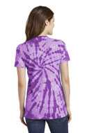 Port & Co ®  Ladies Tie-Dye V-Neck Tee.  LPC147V