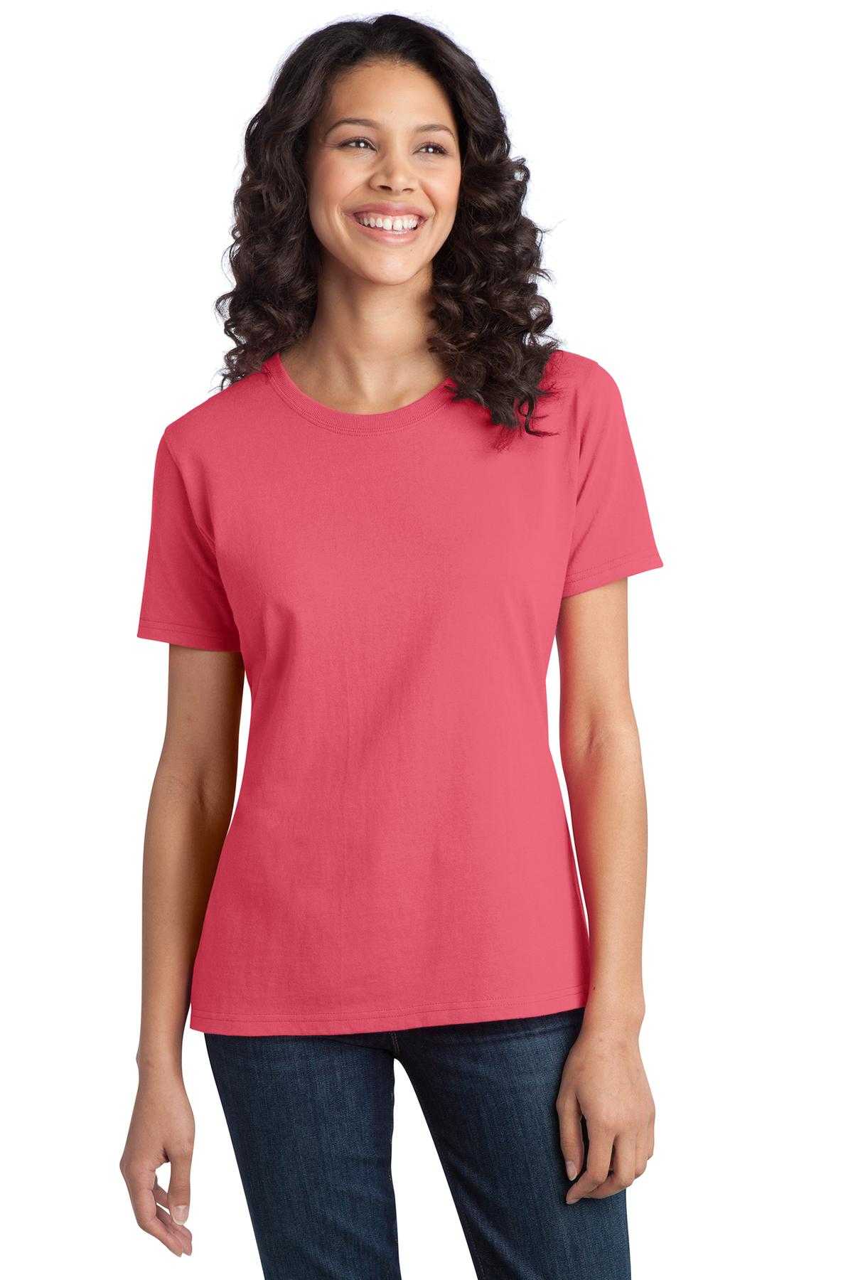DISCONTINUED  Port & Company ®  - Ladies Ring Spun Cotton Tee. LPC150
