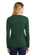 Port & Co ®  Ladies Long Sleeve Fan Favorite V-Neck Tee. LPC450VLS