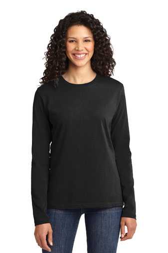 Port & Company ®  Ladies Long Sleeve Core Cotton Tee. LPC54LS