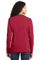 Port & Co ®  Ladies Long Sleeve Core Cotton Tee. LPC54LS