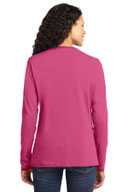 Port & Co ®  Ladies Long Sleeve Core Cotton Tee. LPC54LS