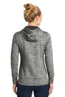 Sport-Tek ®  Ladies PosiCharge ®  Electric Heather Fleece Hooded Pullover. LST225