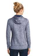 Sport-Tek ®  Ladies PosiCharge ®  Electric Heather Fleece Hooded Pullover. LST225