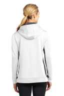 Sport-Tek ®  Ladies Sport-Wick ®  Fleece Colorblock Hooded Pullover. LST235