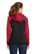 Sport-Tek ®  Ladies Sport-Wick ®  Varsity Fleece Full-Zip Hooded Jacket. LST236
