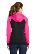 Sport-Tek ®  Ladies Sport-Wick ®  Varsity Fleece Full-Zip Hooded Jacket. LST236