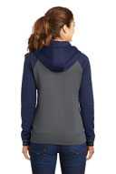 Sport-Tek ®  Ladies Sport-Wick ®  Varsity Fleece Full-Zip Hooded Jacket. LST236