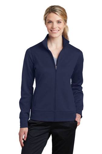 Sport-Tek ®  Ladies Sport-Wick ®  Fleece Full-Zip Jacket.  LST241