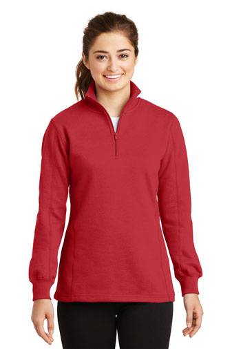 Sport-Tek ®  Ladies 1/4-Zip Sweatshirt. LST253