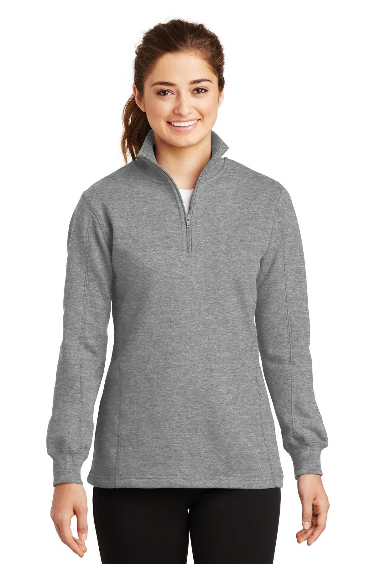 Sport-Tek ®  Ladies 1/4-Zip Sweatshirt. LST253