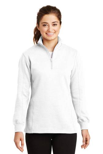 Sport-Tek ®  Ladies 1/4-Zip Sweatshirt. LST253