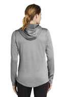 Sport-Tek  ®  Ladies PosiCharge  ®  Sport-Wick  ®  Heather Fleece Hooded Pullover. LS