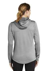 Sport-Tek  ®  Ladies PosiCharge  ®  Sport-Wick  ®  Heather Fleece Hooded Pullover. LS