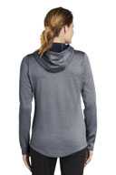 Sport-Tek  ®  Ladies PosiCharge  ®  Sport-Wick  ®  Heather Fleece Hooded Pullover. LS