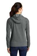 Sport-Tek  ®  Ladies PosiCharge  ®  Tri-Blend Wicking Fleece Full-Zip Hooded Jacket LST293