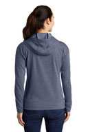 Sport-Tek  ®  Ladies PosiCharge  ®  Tri-Blend Wicking Fleece Full-Zip Hooded Jacket LST293