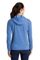 Sport-Tek  ®  Ladies PosiCharge  ®  Tri-Blend Wicking Fleece Full-Zip Hooded Jacket LST293