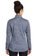 Sport-Tek ®  Ladies PosiCharge ®  Electric Heather Soft Shell Jacket. LST30
