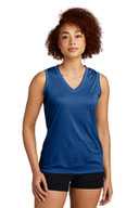 Sport-Tek® T-Shirt - Ladies Sleeveless PosiCharge® Competitor™ V-Neck Tee LST352