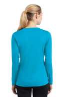 Sport-Tek® T-Shirt - Ladies Long Sleeve PosiCharge® Competitor™ V-Neck Tee LST353LS