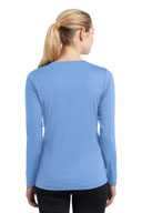 Sport-Tek® T-Shirt - Ladies Long Sleeve PosiCharge® Competitor™ V-Neck Tee LST353LS