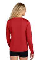 Sport-Tek® T-Shirt - Ladies Long Sleeve PosiCharge® Competitor™ V-Neck Tee LST353LS
