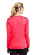 Sport-Tek® T-Shirt - Ladies Long Sleeve PosiCharge® Competitor™ V-Neck Tee LST353LS