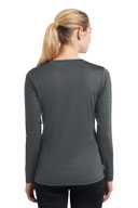 Sport-Tek® T-Shirt - Ladies Long Sleeve PosiCharge® Competitor™ V-Neck Tee LST353LS