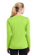 Sport-Tek® T-Shirt - Ladies Long Sleeve PosiCharge® Competitor™ V-Neck Tee LST353LS