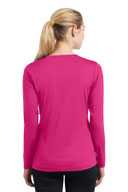 Sport-Tek® T-Shirt - Ladies Long Sleeve PosiCharge® Competitor™ V-Neck Tee LST353LS