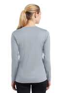 Sport-Tek® T-Shirt - Ladies Long Sleeve PosiCharge® Competitor™ V-Neck Tee LST353LS