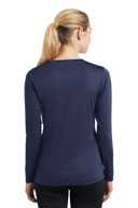 Sport-Tek® T-Shirt - Ladies Long Sleeve PosiCharge® Competitor™ V-Neck Tee LST353LS