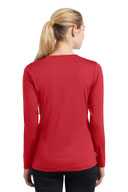 Sport-Tek® T-Shirt - Ladies Long Sleeve PosiCharge® Competitor™ V-Neck Tee LST353LS