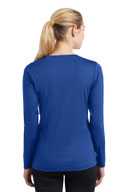 Sport-Tek® T-Shirt - Ladies Long Sleeve PosiCharge® Competitor™ V-Neck Tee LST353LS