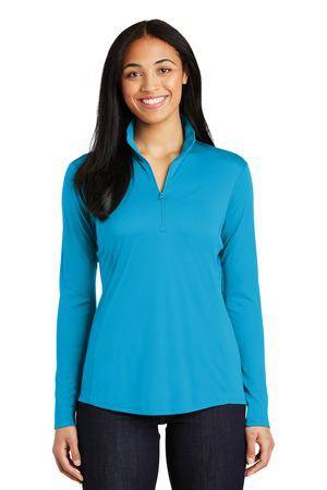 Sport-Tek ®  Ladies PosiCharge ®  Competitor ™  1/4-Zip Pullover. LST357