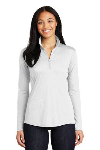 Sport-Tek ®  Ladies PosiCharge ®  Competitor ™  1/4-Zip Pullover. LST357
