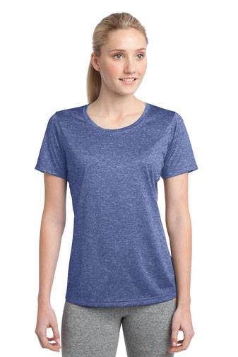 Sport-Tek ®  Ladies Heather Contender ™  Scoop Neck Tee. LST360
