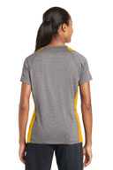 Sport-Tek ®  Ladies Heather Colorblock Contender ™  V-Neck Tee. LST361
