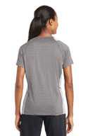 Sport-Tek ®  Ladies Heather Colorblock Contender ™  V-Neck Tee. LST361
