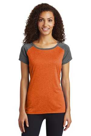 Sport-Tek  &#174;  Ladies Heather-On-Heather Contender  &#153;  Scoop Neck Tee. LST362