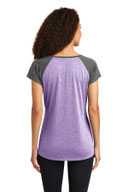 Sport-Tek  ®  Ladies Heather-On-Heather Contender  ™  Scoop Neck Tee. LST362