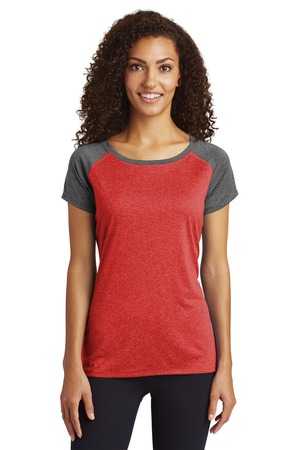 Sport-Tek  &#174;  Ladies Heather-On-Heather Contender  &#153;  Scoop Neck Tee. LST362