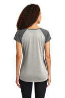 Sport-Tek  ®  Ladies Heather-On-Heather Contender  ™  Scoop Neck Tee. LST362